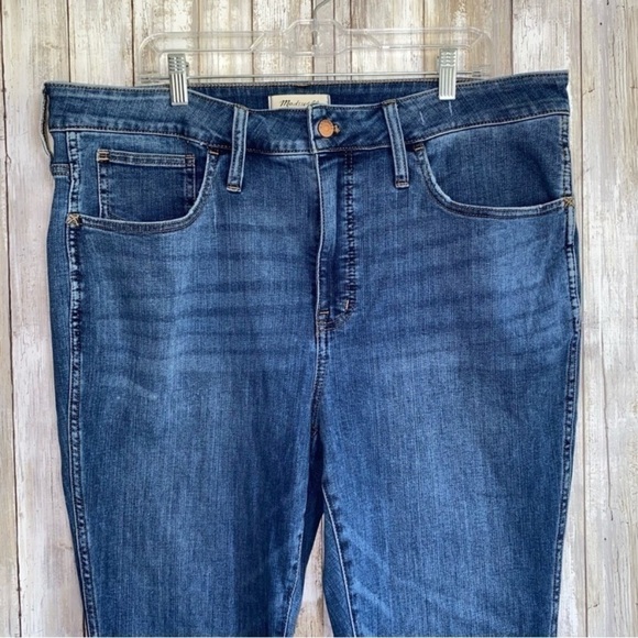 NWT Madewell 10" High Rise Skinny With Magic Pockets - Picture 4 of 8